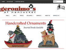 Tablet Screenshot of geronimos.com